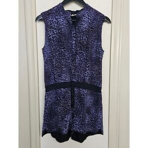 Rebecca Taylor 100% Silk Romper Size 4